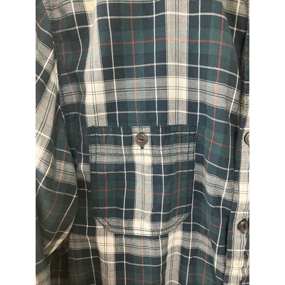 Mossimo Supply Co Athletic Fit ButtonUp Shirt Mens Plaid Flannel MultiColorLarge - Picture 3 of 12